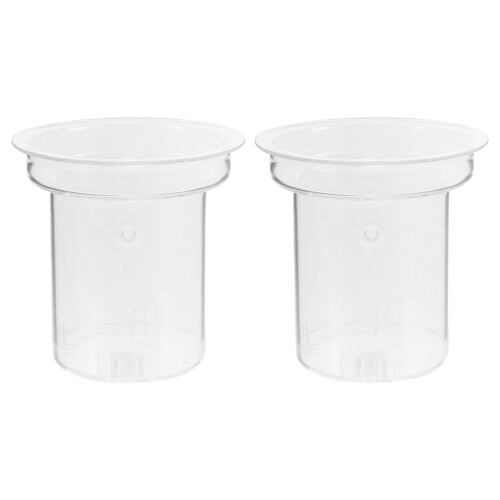 2Stk Teesieb Borosilikat Langlebig Transparent Für Tee