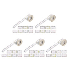 5Rouleaux Étiquettes Adhésives Cuisine Multi Usage Pour Bocaux