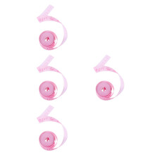 4Rouleaux En Polyester Rose Pour Cadeaux Déco Baby Shower