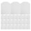 100Pcs White T-Shirt Folding Form Cardboard Inserts for Neat Storage 1