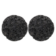 2Pièces Pierre Noire Pour Exfoliation Mains Pieds