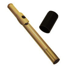 Gold Flute Headjoint Plastic ABS Metal Replacement for Instrument