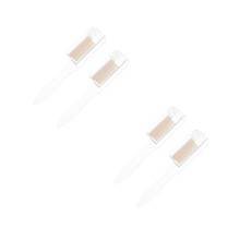 4Pcs Golden Foldable Stainless Steel Eyebrow & Eyelash Combs for Women
