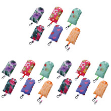 18Pcs Foldable Shopping Bags Assorted Colors Reusable Grocery Tote