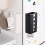 Modern Carbon Steel Wall Mounted Kitchen Paper Towel-White 5