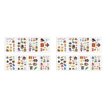 48Pcs Waterproof Temporary Pirate Tattoos Kids Stickers for Party Fun