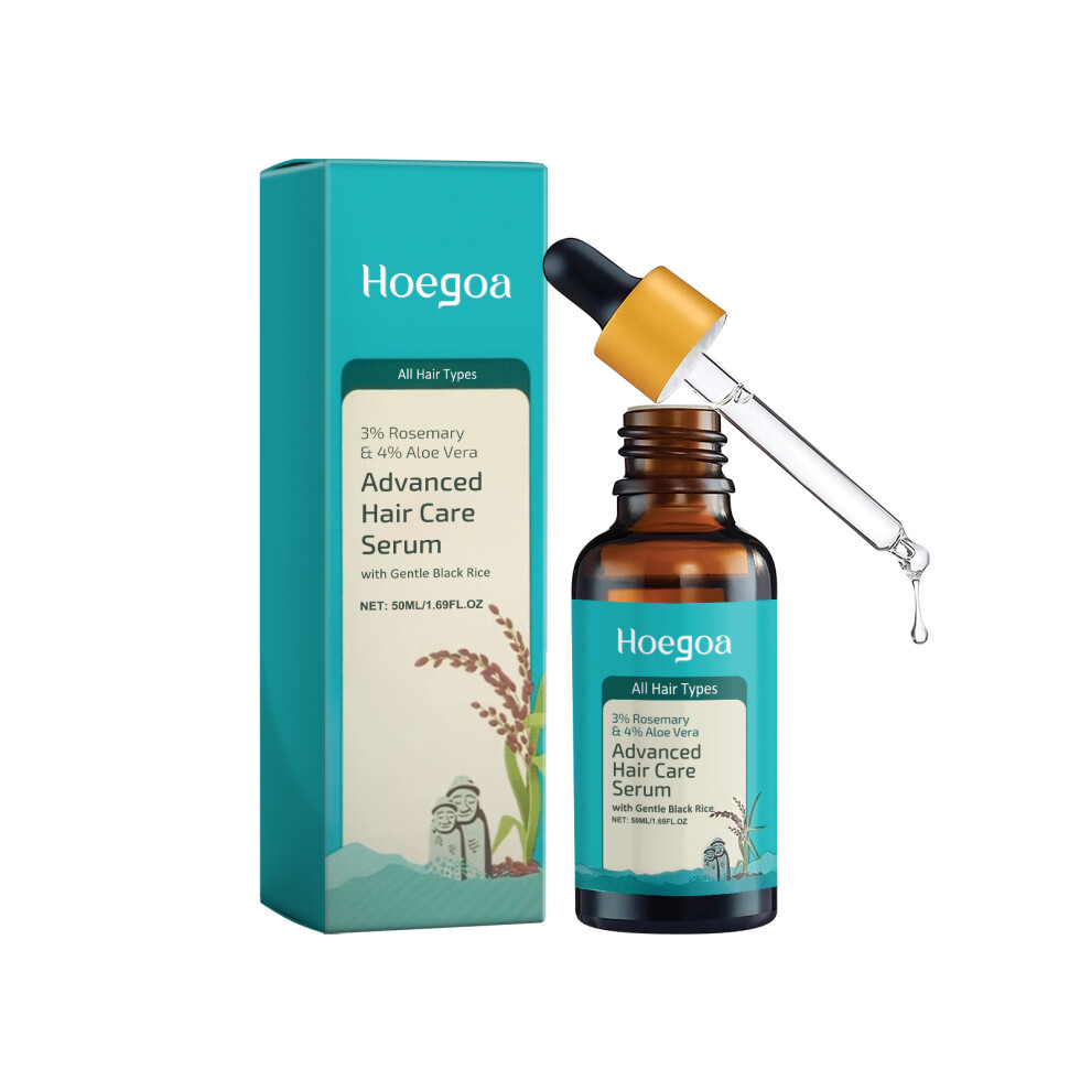 HOEGOA Men's Scalp Care Essence deeply nourishes hair follicles, strengthens hair, and maintains shiny hair