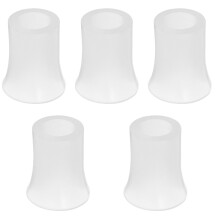 5St Multifunctionele Siliconen Ring Ijsmachine Accessoires Wit Stevig