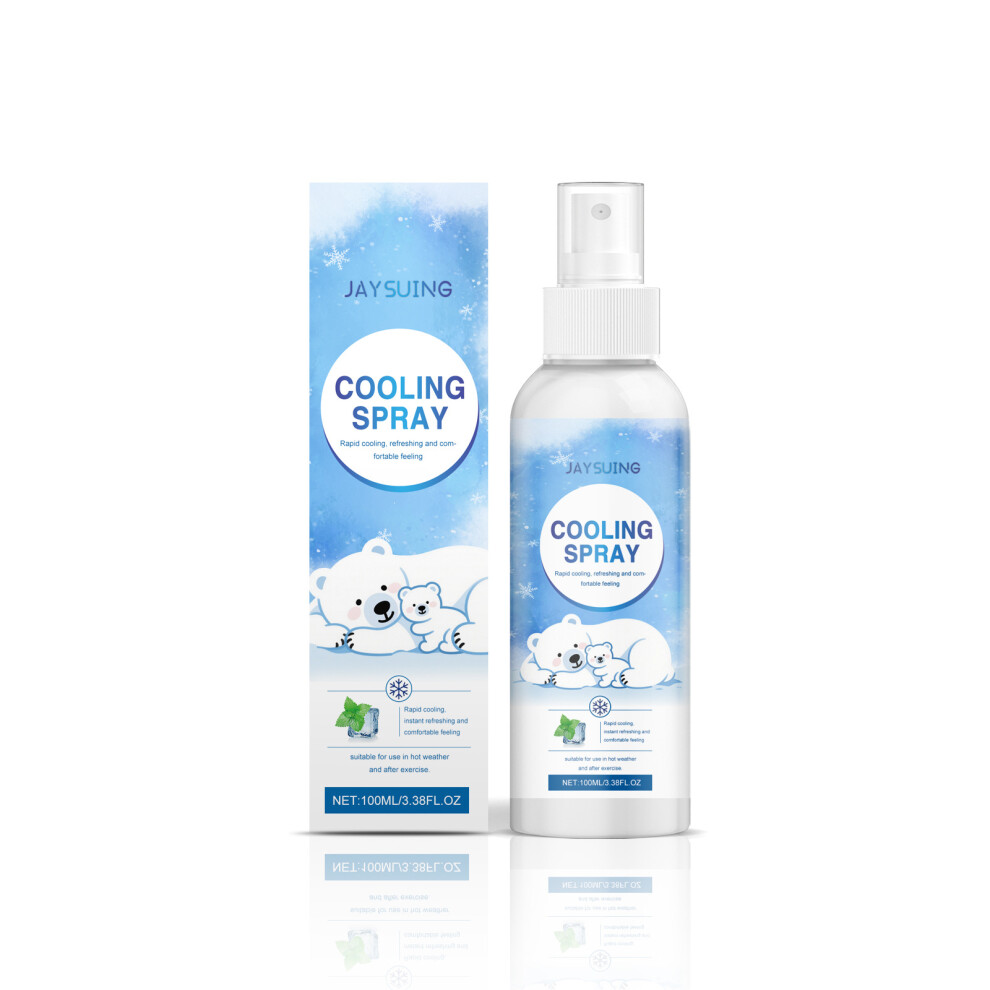 JAYSUING Cooling Spray Summer cooling portable outdoor refreshing non-sticky body spray