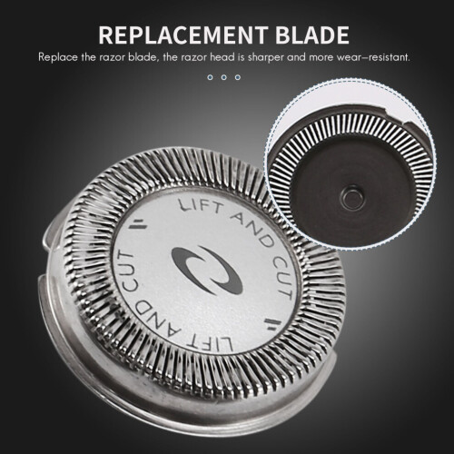 3 Replacement Shaving Heads for PT726 PT725, Durable Precision Blades for a Smooth Close Shave 1