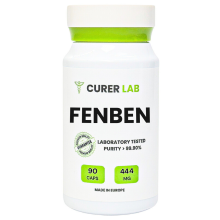 Fenbendazol (Fenben) 444 mg | >99,90% puro | Verificado em laboratório | 90 unidades