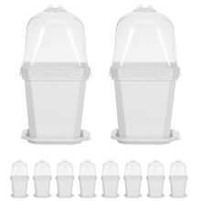 10 Sets Gardening Flower Pot Indoor Pots Creative Small Succulent