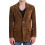 (XL) Zephyr Brown Suede Blazer 1