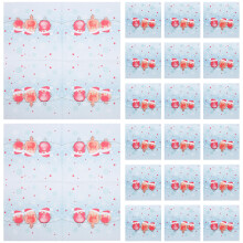 100Pcs Disposable Bird Print Napkins for Wedding and Party