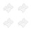 4Pcs Splashproof Battery Terminal Protector Kit Transparent Car Supply 1