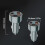 Multiple Port Car Power Adapter With Digital-grey 2 meters 4
