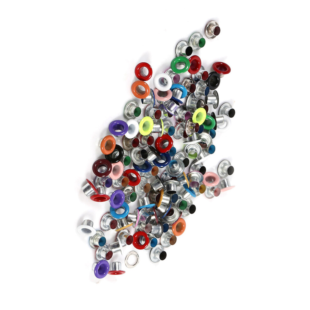 4Mm Metal Eyelets 100 Pack Scrapbooking Supplies 7444352983629