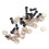 100 Pcs Black Plastic Doll Eyes 6mm Pack 3