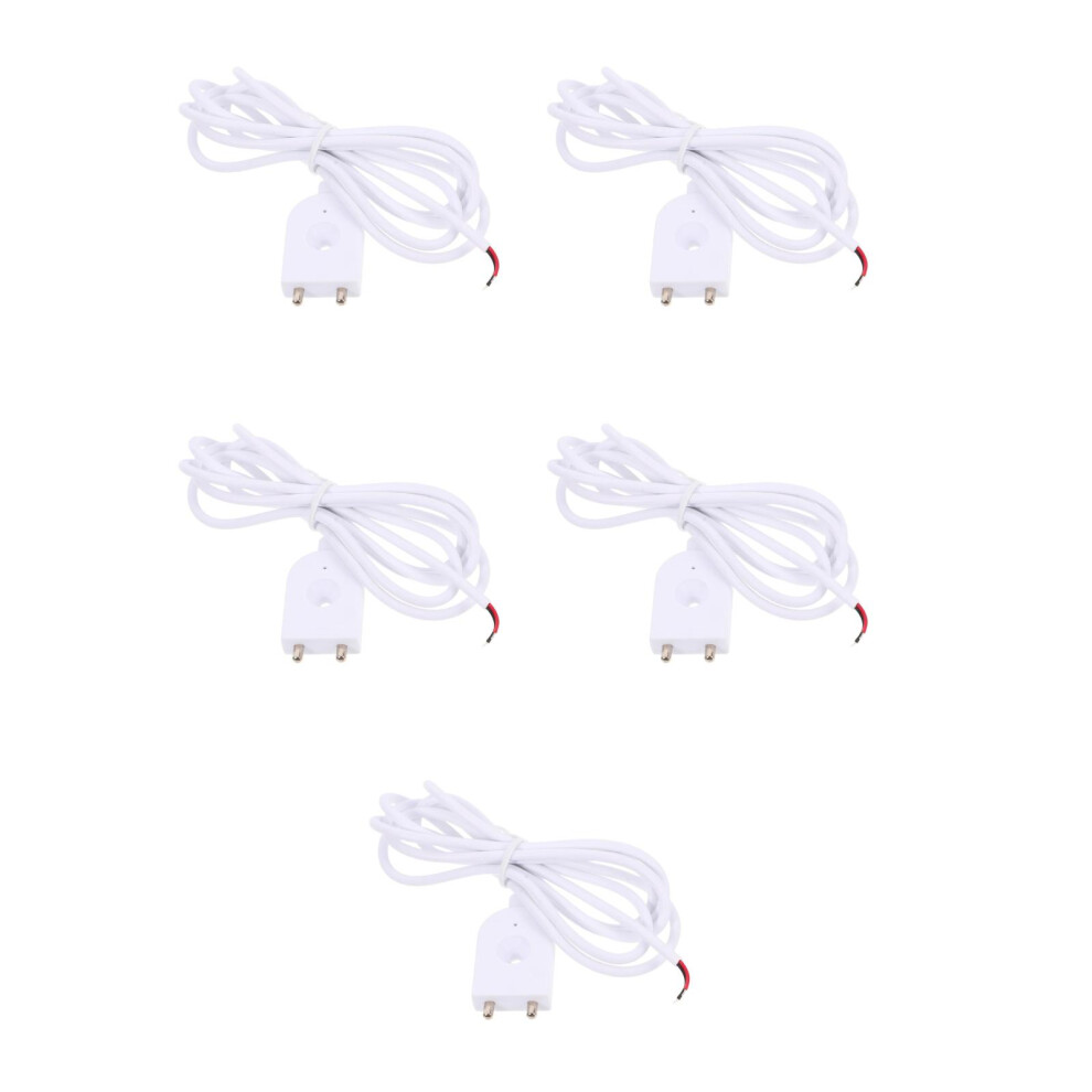 5Pcs White Plastic Water Leak Detection Probe For Pipeline Sensor Tool 341373633359