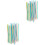 2Pcs Assorted Plush Chenille Stems Twistable Iron Wire Craft Cleaner 1