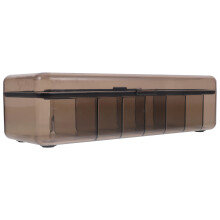 Cord Organizer Box Cable Organizer Case Black Plastic 1pcs
