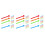 60Pcs Multi-Color Plastic Cage Bird Perches Climbing Rest Platform 1