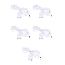 5Pcs Multifunction Water Leak Detector Probes White Plastic with Cable