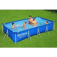 Rectangular Above Ground Swimming Pool Bestway Steel Pro 4.00m x 2.11m x 81cm