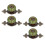 4 Zinc Alloy Cabinet Handle Set 11