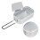Lightweight Aluminium Lunch Box with Steaming Rack 13