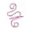 Yarn Tension Control Ring for Crochet Pink 6