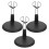 3Pcs Adjustable Black Toy Display Stand for Action Figures and Dolls 10
