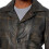 (M) Winchester Distressed Vintage Brown Leather Car Coat 2