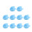 Pack of 10 Blue ABS Humidifier Fish 1