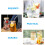 2Sets Robuste Glasbecher Mit Tragegriff, Bambusdeckel Und Nylon 4