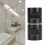 Black Glass Door Pull for Bathroom Cabinet 13
