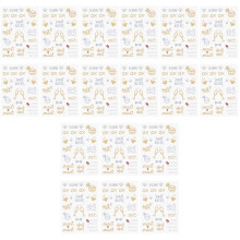 18Vellen Gouden En Zilveren Metallic Team Bride Tattoos Feeststickers