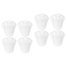 24St Decoratieve Orchidee Potten Met Afwateringsgaatjes, Plastic