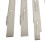 4x Stainless Griddle Wind Shield for 36in 10