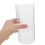 Plastikklare Geriffelte Blumenvase Moderner Zylinder 4
