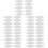 50Stk Blumentopfuntersetzer Transparent Pflanzenschale 5