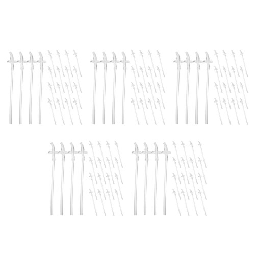 5Sets Lange Reusable Silikonhalme Mit Sicherem Design Für Kinder 2