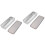 2Stk Bacon Aufbewahrungsbox Kühlschrank Fleischbox Transparent Silber 3