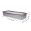 2Stk Bacon Aufbewahrungsbox Kühlschrank Fleischbox Transparent Silber 7