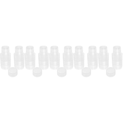 10Sets Transparente Plastikdeckel Für Honig- Und Marmeladengläser Pet