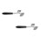 2Stk Robuster Fleischhammer Doppelseitig Aluminium Rutschfest Silber 4