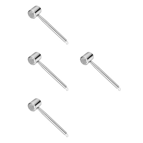 4Stk Schwerer Fleischklopfer Ideal Für Steak Und 2