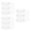 30Stk Runde Make-Up Box Transparente Aufbewahrung 3