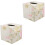 2Stk Leder Taschentuchbox Multifunktional Mit Großem Stauraum 2