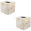 2Stk Leder Taschentuchbox Multifunktional Mit Großem Stauraum 5